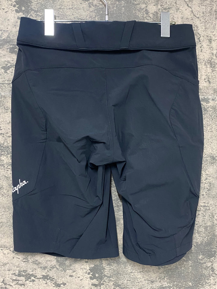 JI060 ラファ Rapha TRAIL SHORTS ハーフパンツ 黒 XS