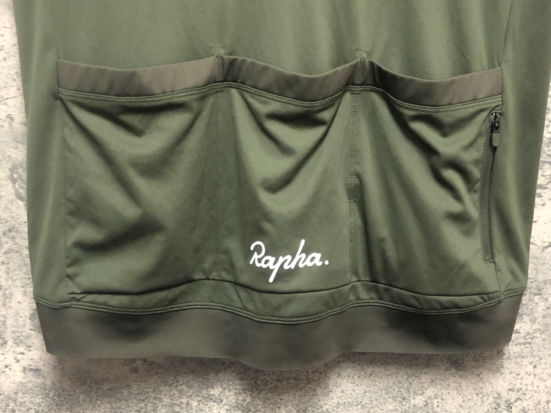 KN295 ラファ Rapha MEN'S CORE JERSEY 半袖 サイクルジャージ カーキ