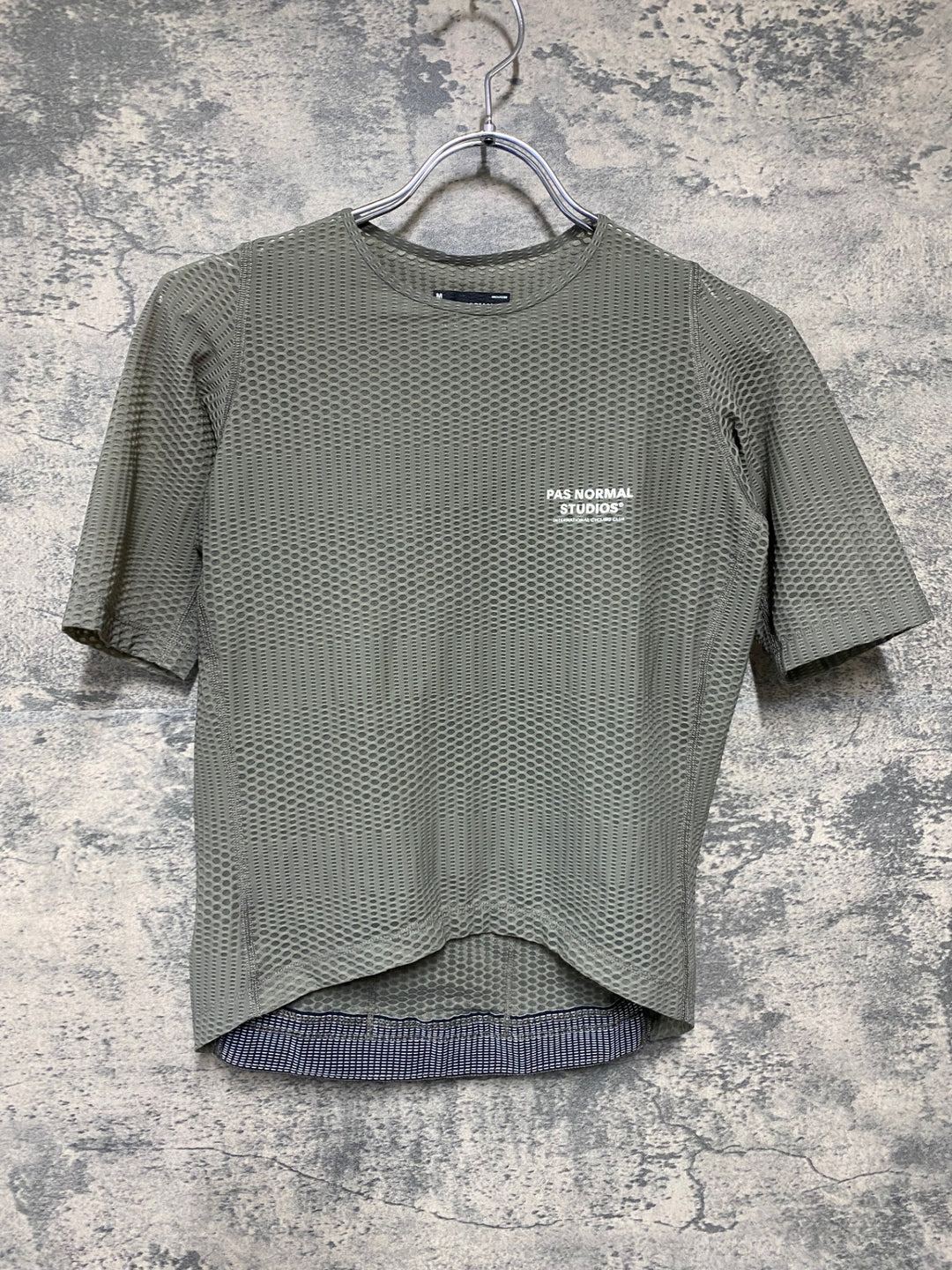 KJ285 パスノーマルスタジオ PAS NORMAL STUDIOS Men's Mechanism Pro Zipless Jersey 半袖 サイクルジャージ グレー M