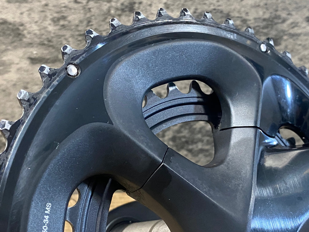 KD203 シマノ SHIMANO 105 FC-R7000 クランクセット 165mm 50/34T 11S