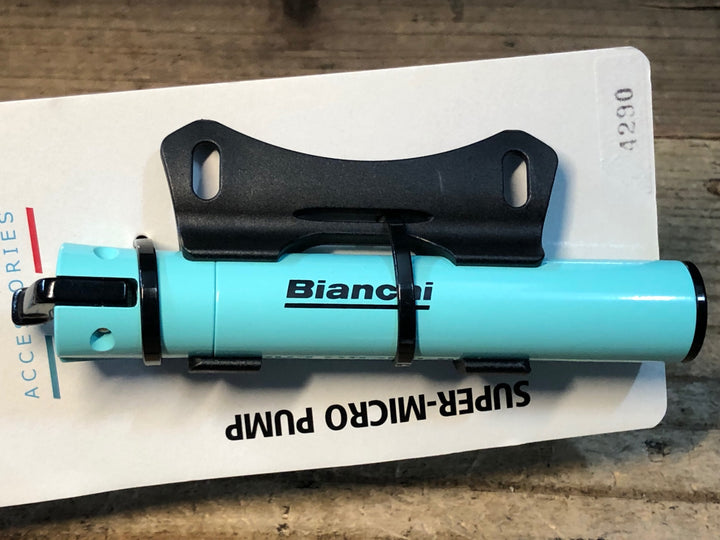 JQ743 ビアンキ BIANCHI SUPER MICRO PUMP 携帯ポンプ チェレステ