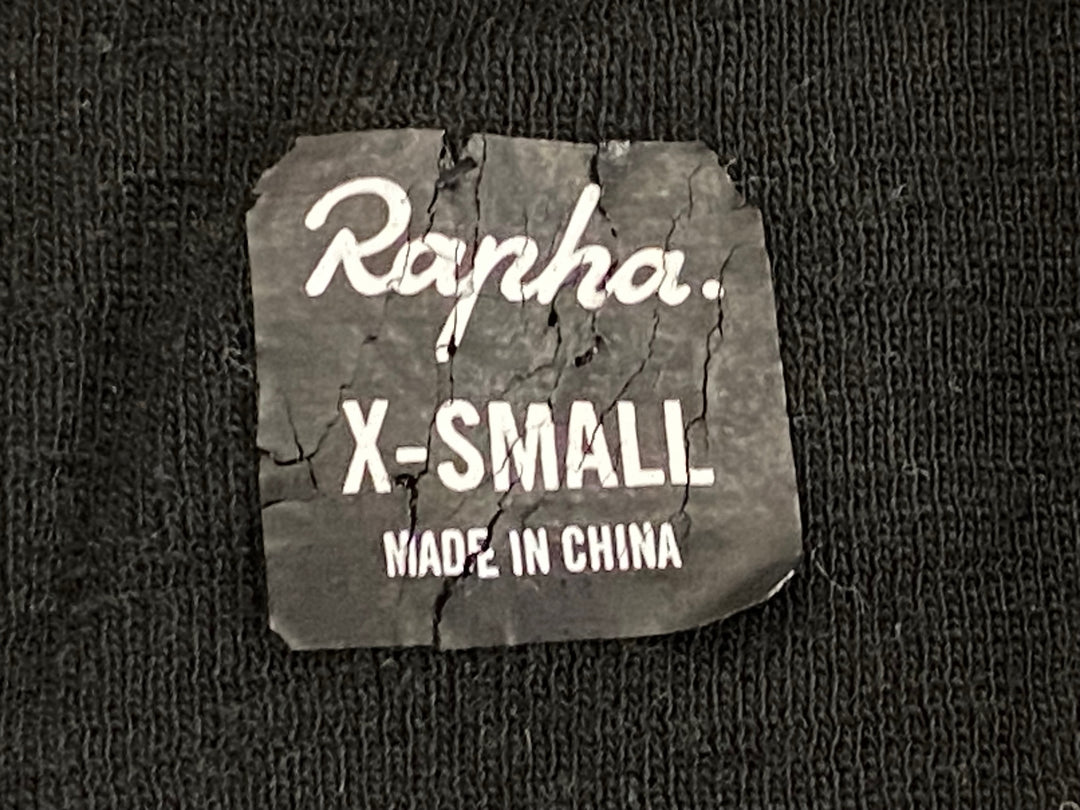 JP206 ラファ Rapha MERINO BASE LAYER ノースリーブ ベースレイヤー 黒 XS ※タグ劣化