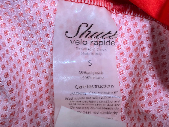 KG211 Shutt Velo Rapide 半袖 サイクルジャージ S 赤