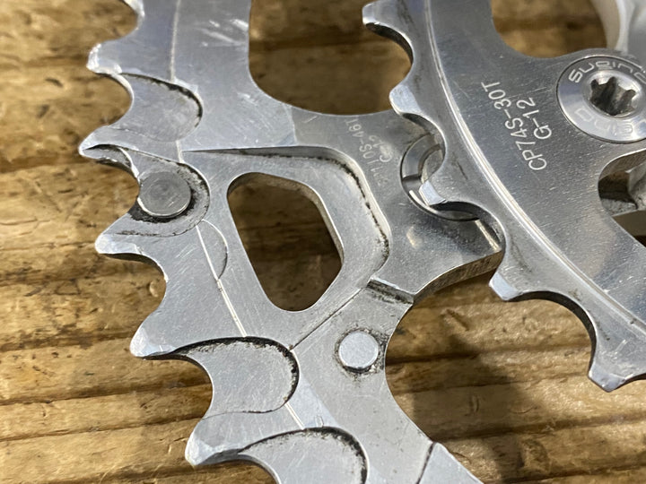 KR297 スギノ SUGINO OX IDS24 クランクセット 46/30T 165mm