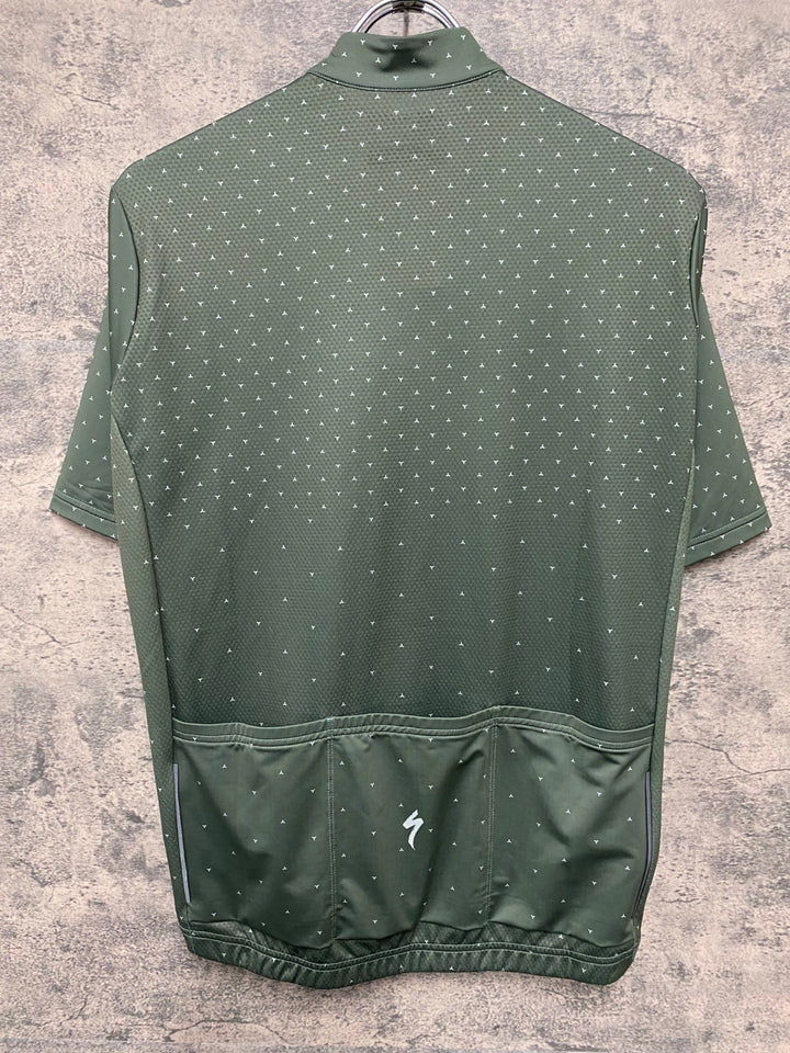JV688 スペシャライズド SPECIALIZED RBX JERSEY SS 半袖 サイクルジャージ カーキ M