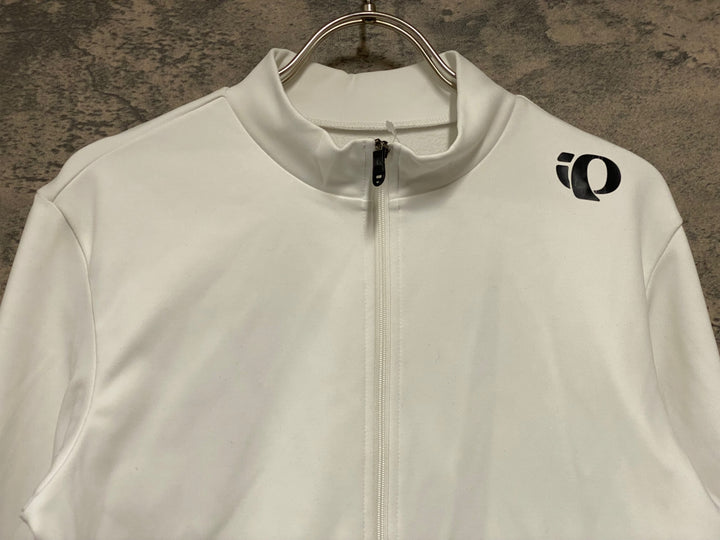 KB079 パールイズミ PEARL iZUMi 長袖 サイクルジャージ 白 M 裏起毛 THERMODRESS NEO