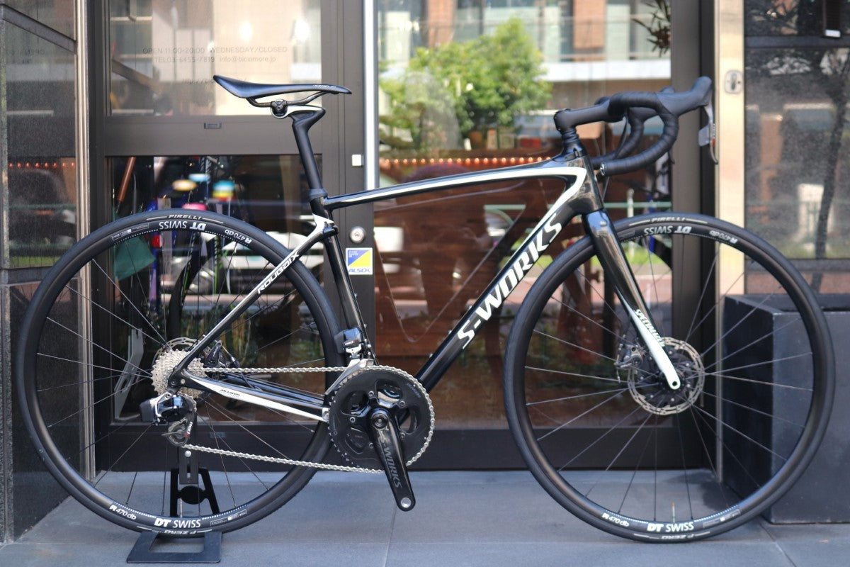 スペシャライズド SPECIALIZED ルーベ ディスク S-WORKS ROUBAIX DISC 2018モデル 52サイズ スラム レッド  E-TAP 11S カーボン ロードバイク 【東京南麻布店】