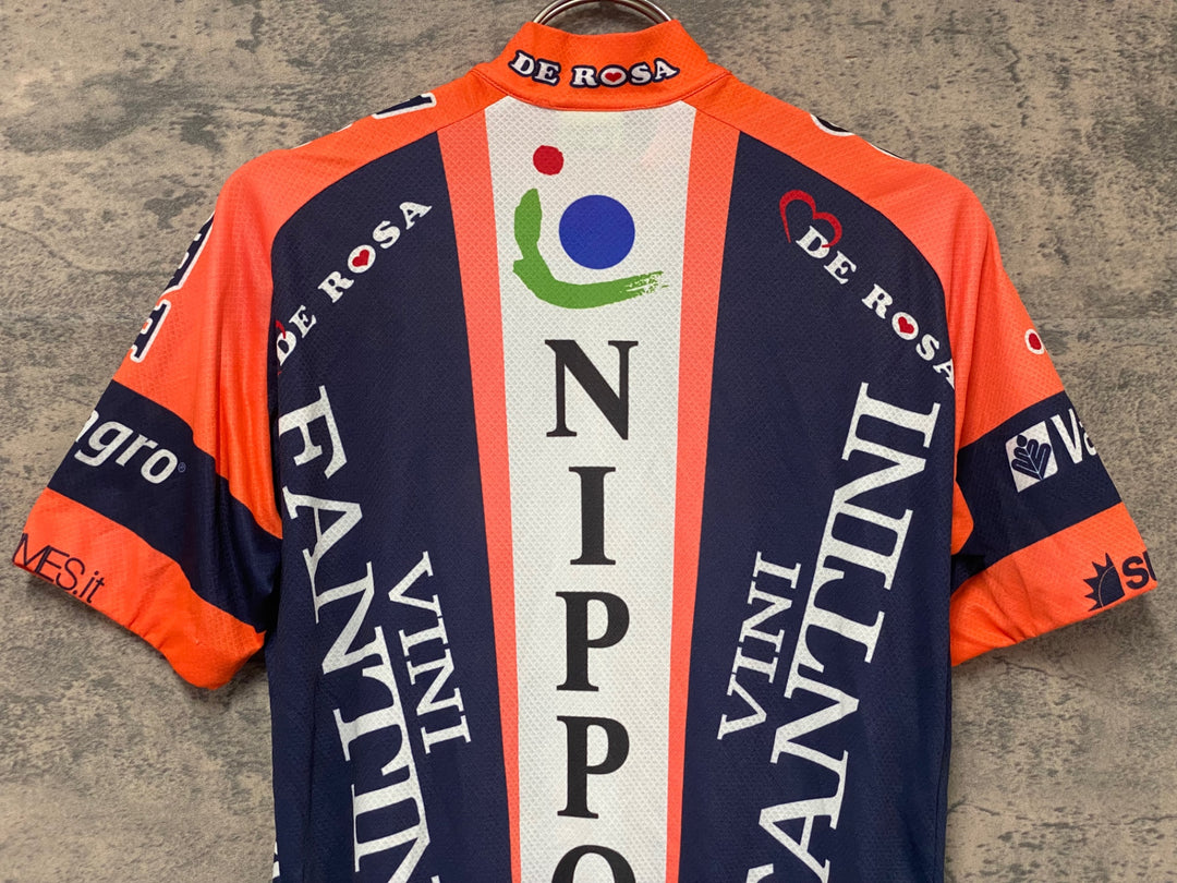 KK607 アレ ALE VINI FANTINI 半袖 サイクルジャージ オレンジ サイズ不明