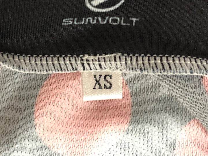 KE088 サンボルト SUNVOLT 半袖 サイクルジャージ 総柄 XS ろんぐらいだぁすとーりーず！
