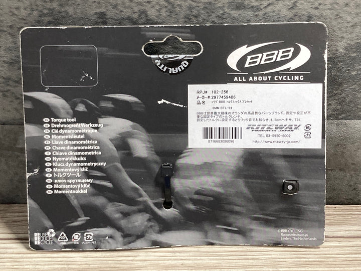 KD017 BBB TORQUEFIX TORQUE TOOL BTL-94 トルクレンチ 6N・m