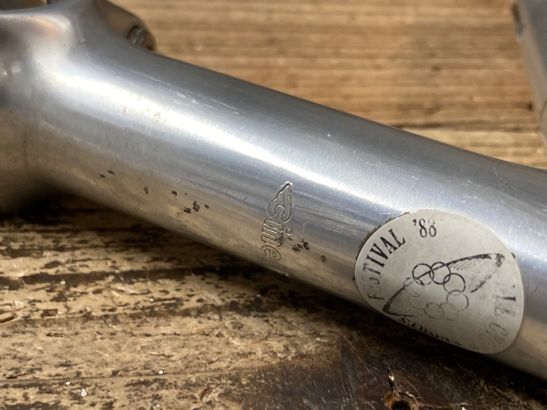 JV009 チネリ CINELLI 1A アルミ スレッドステム 100mm 26.2mm – BICI