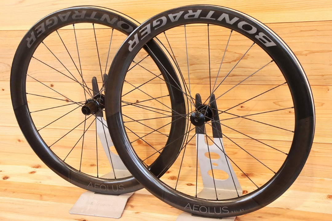 ボントレガー BONTRAGER アイオロス AEOLUS RSL51 カーボン チューブレス ホイールセット シマノ12/11S 23C 【千葉店】