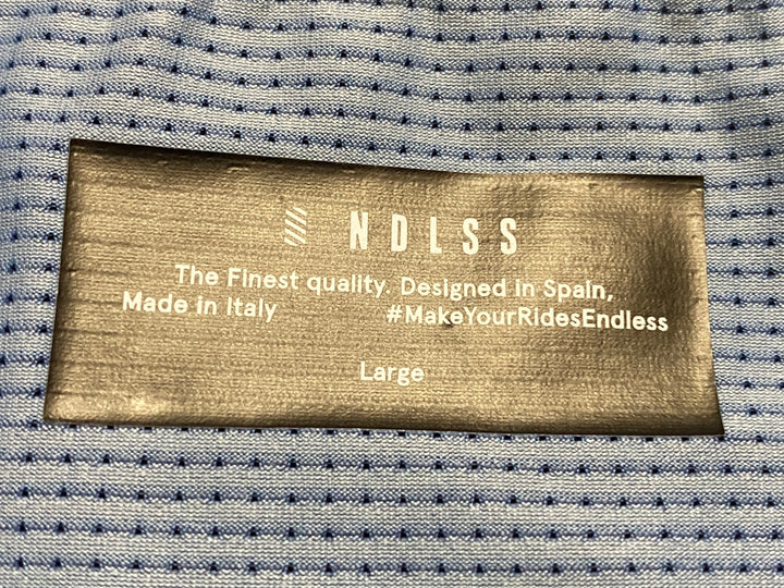 KD762 エンドレス NDLSS 半袖サイクルジャージ 青 L