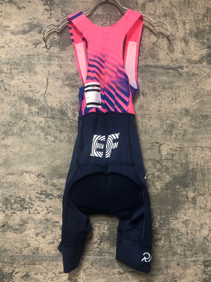 JE205 ラファ Rapha EF WOMEN'S FIRST WOMEN'S PRO TEAM BIB SHORTS ビブショーツ ネイビー パープル レディース XXS