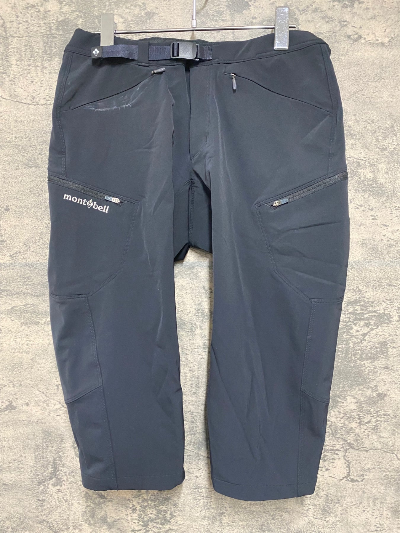 KA998 モンベル mont-bell 7分丈 サイクルパンツ 黒 M ※汚れ – BICI