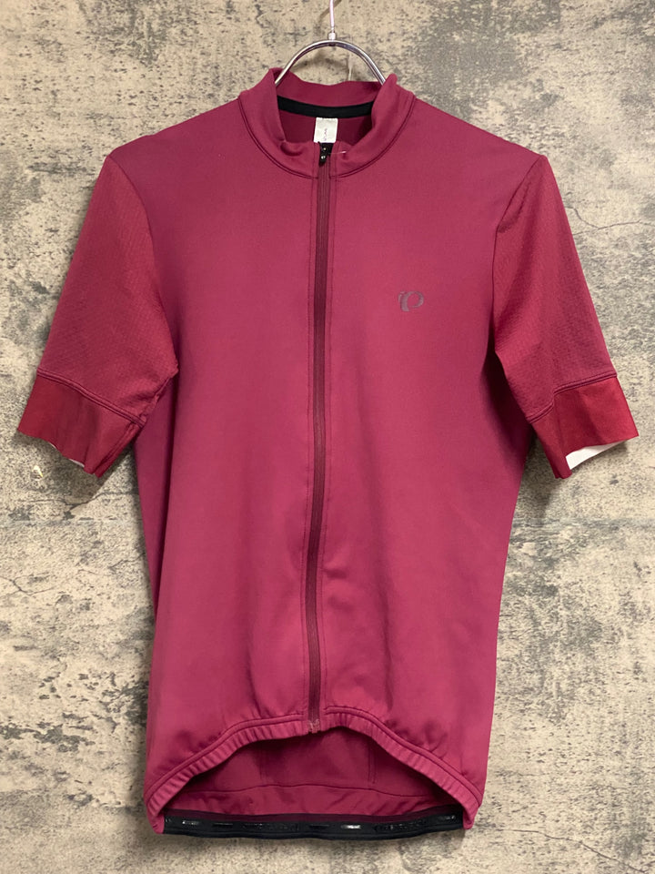 JW074 パールイズミ PEARL iZUMi 半袖 サイクルジャージ ピンクパープル L