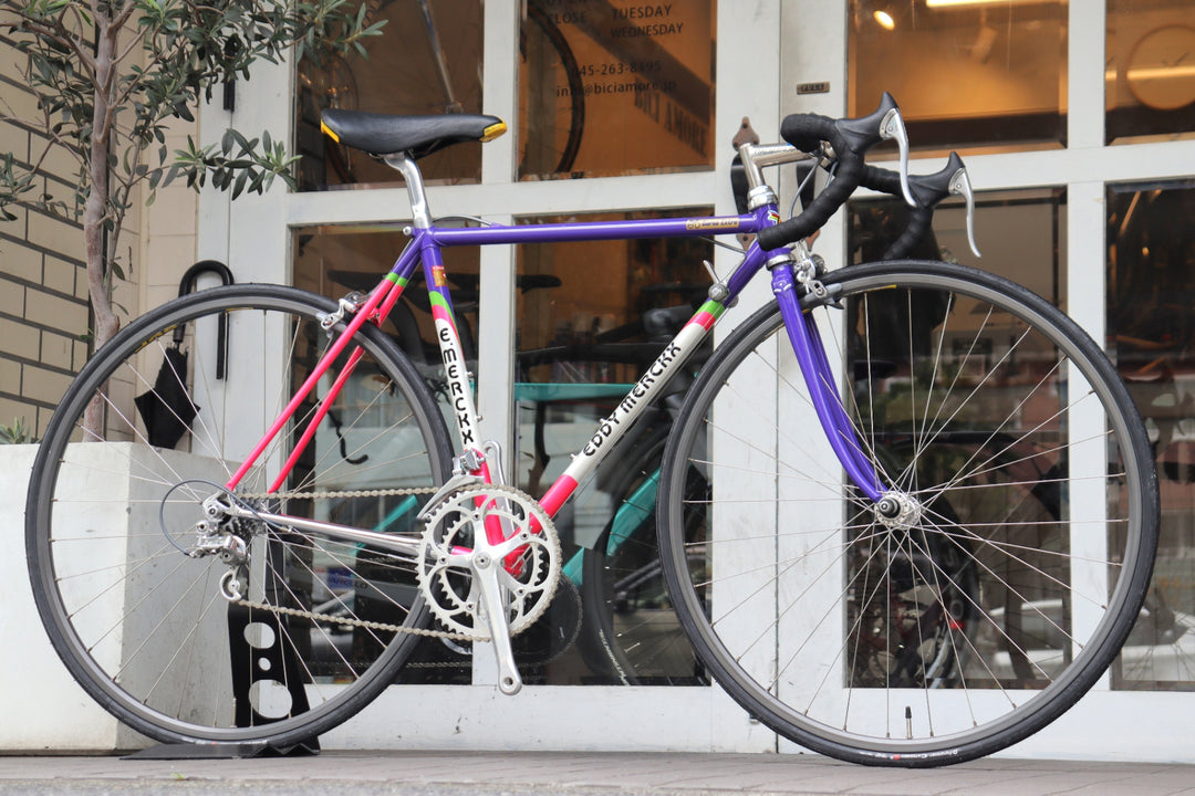 エディメルクス EDDY MERCKX コルサ エクストラ CORSA EXTRA 1992モデル サンツアー シュパーブプロ 8S スチール ロードバイク 【横浜店】