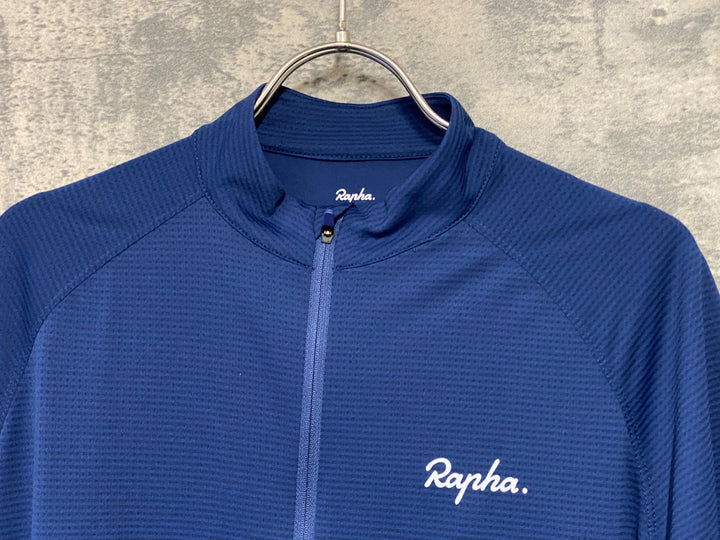JW286 ラファ Rapha CORE LIGHTWEIGHT JERSEY 半袖 サイクルジャージ 青 L