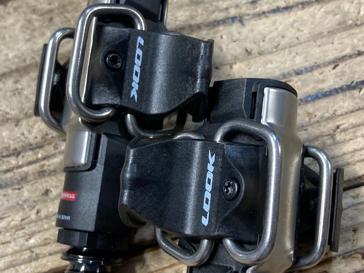 KL877 ルック LOOK S-TRACK CARBON TI ビンディングペダル