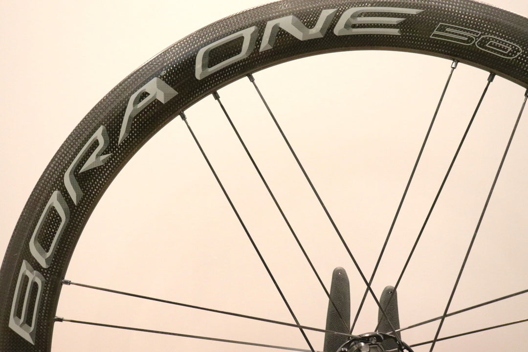 カンパニョーロ CAMPAGNOLO ボーラワン BORA ONE 50 AC3 カーボン クリンチャー ホイールセット シマノ11/12S 17C【仙台店】