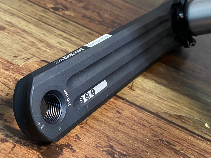 IY473 ローター ROTOR In Power 3D+ パワーメーター クランクセット 170mm 52/36T※電池蓋歪みのためジャンク