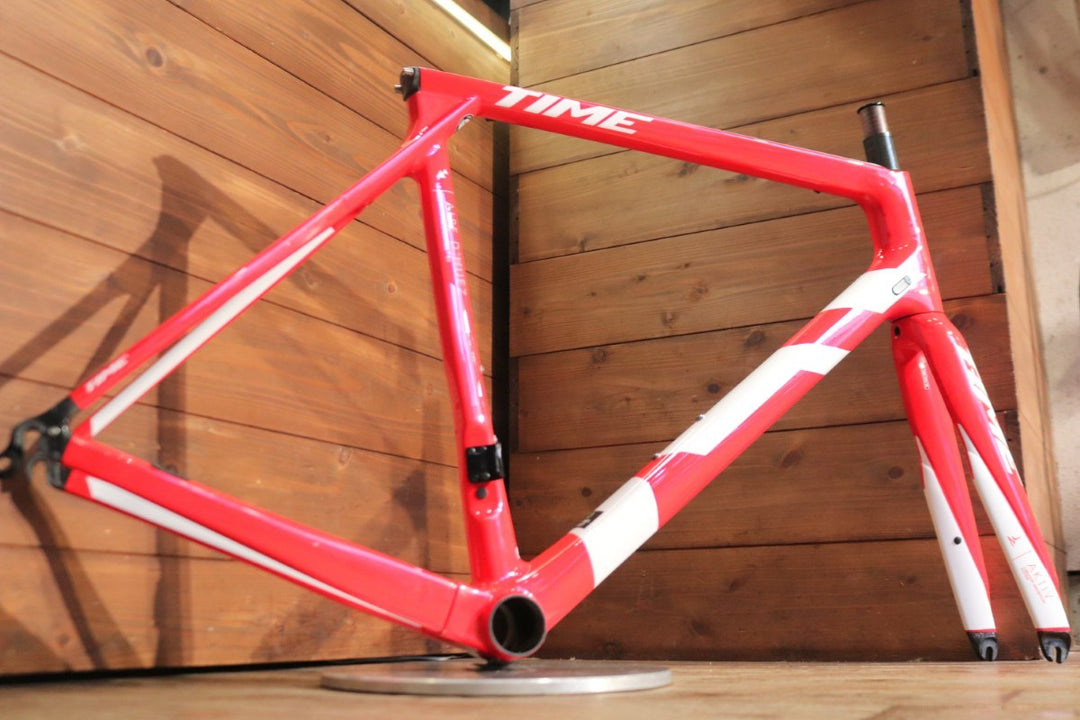 タイム TIME アルプデュエズ ALPE D’HUEZ 01 AKTIVフォーク 2018 Mサイズ カーボン ロードバイク フレームセット 【東京南麻布店】