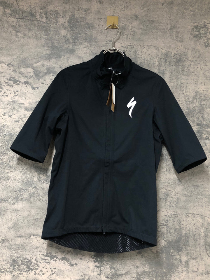 JV700 スペシャライズド SPECIALIZED SL PRO RAIN JERSEY SS MEN 半袖 サイクルジャージ 黒 M