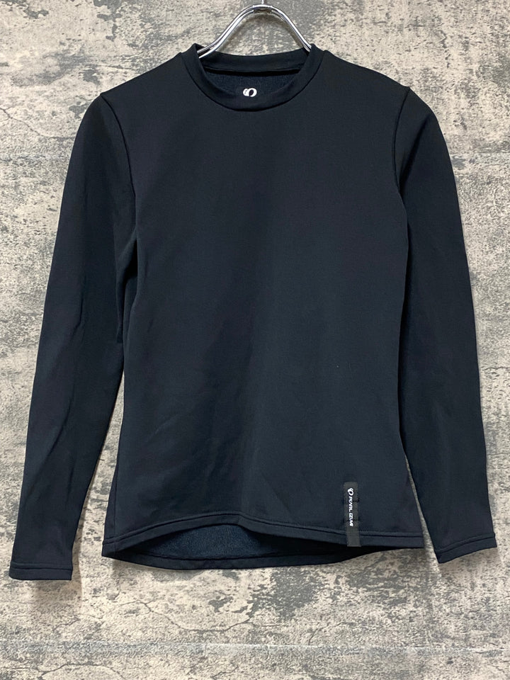 JH944 パールイズミ PEARL iZUMi レディース 裏起毛 長袖 べースレイヤー 黒 L