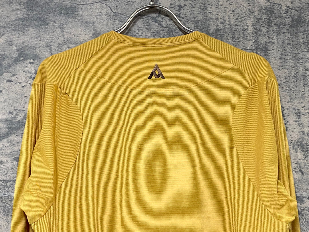 KK251 セブンメッシュ 7MESH Hommes 長袖 Tシャツ マスタード S