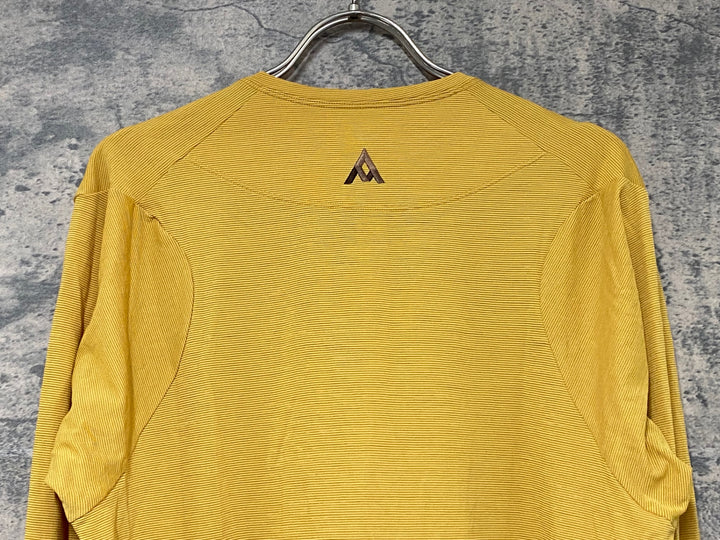 KK251 セブンメッシュ 7MESH Hommes 長袖 Tシャツ マスタード S