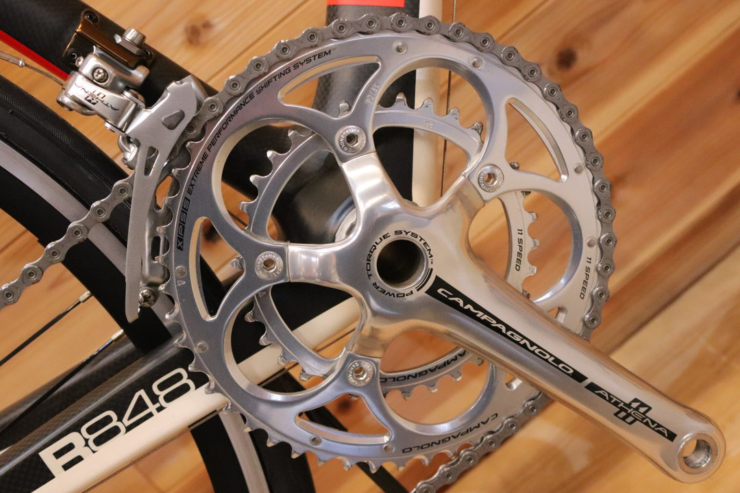 デローザ DE ROSA R848 2011モデル 51サイズ カンパニョーロ アテナ 11S ZONDA 15C カーボン ロードバイク 【広島店】