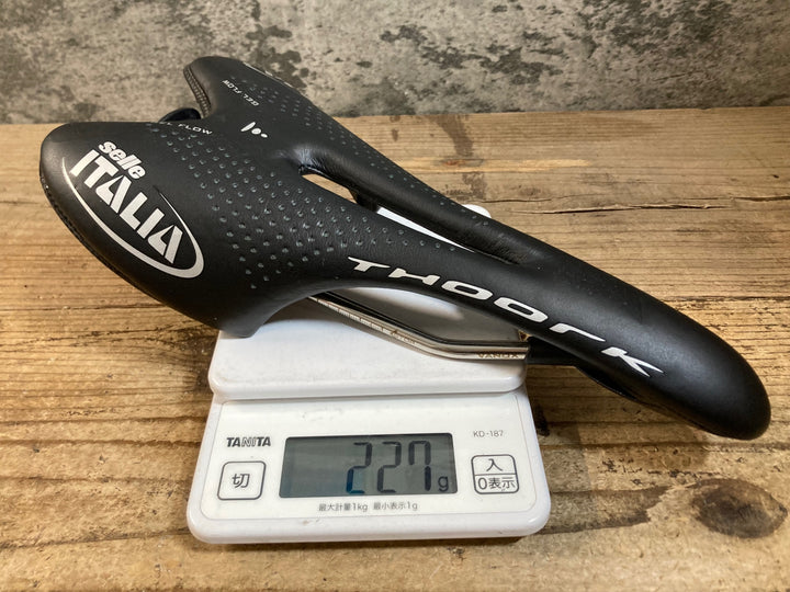 KI028 セライタリア SELLE ITALIA ソーク THOORK サドル 黒 VANOXレール
