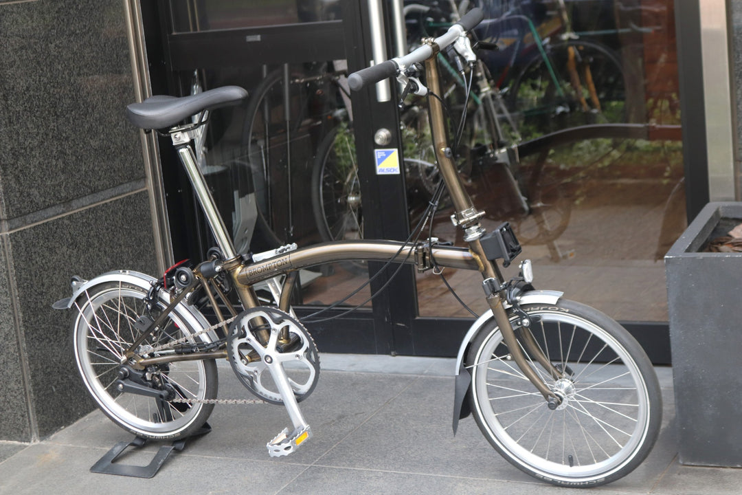 ブロンプトン BROMPTON S2L 2021年モデル ブラックラッカー ミニベロ 折り畳み 小径車 【東京南麻布店】