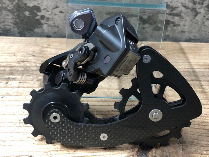 KE448 シマノ SHIMANO デュラエース DURA-ACE RD-R9150 リアディレイラー 11s Di2 SBC製ビッグプーリー 動作確認済 ※B軸パーツ欠品