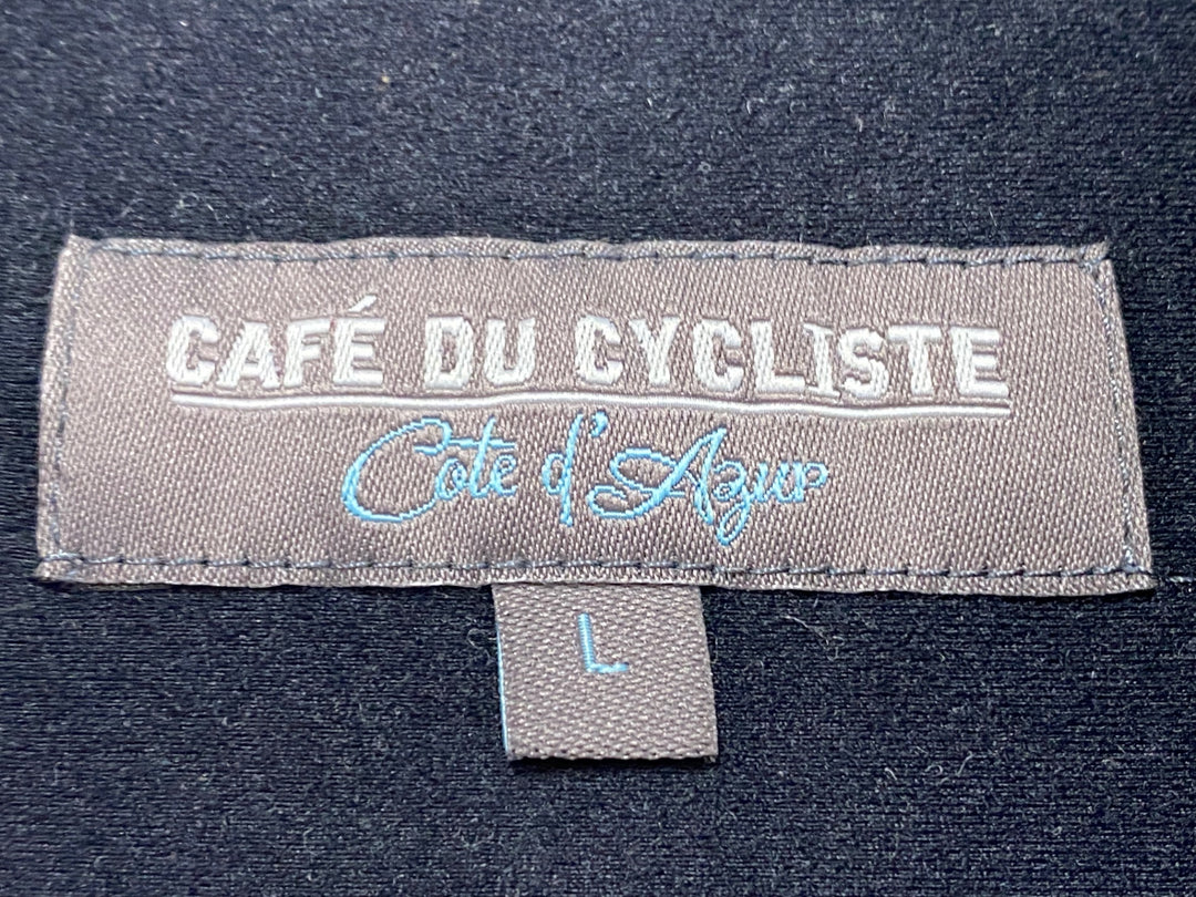 JY658 カフェドシクリステ CAFE DU CYCLISTE MARGUERITE MEN 長袖 サイクルジャージ 薄茶 L メリノブレンド 裏起毛