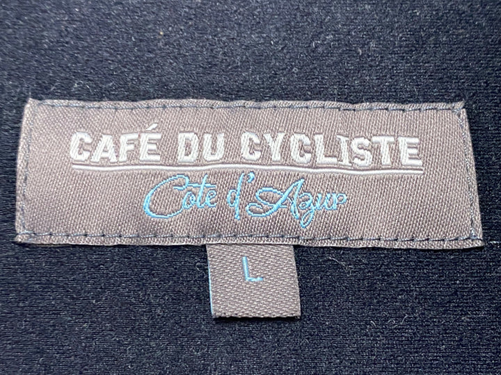 JY658 カフェドシクリステ CAFE DU CYCLISTE MARGUERITE MEN 長袖 サイクルジャージ 薄茶 L メリノブレンド 裏起毛