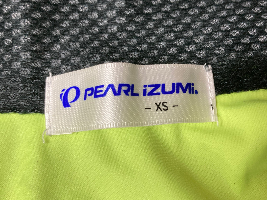 JW805 パールイズミ PEARL iZUMi ジレ サイクルベスト 黒 黄 XS