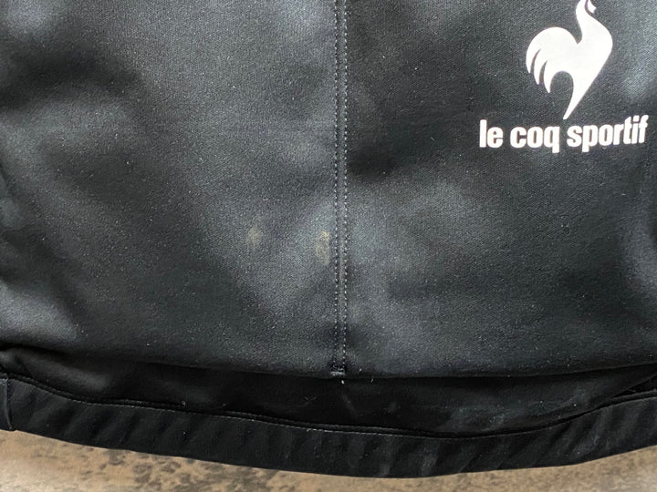 JP495 ルコックスポルティフ le coq sportif 長袖 サイクルジャージ 黒 裏起毛 M