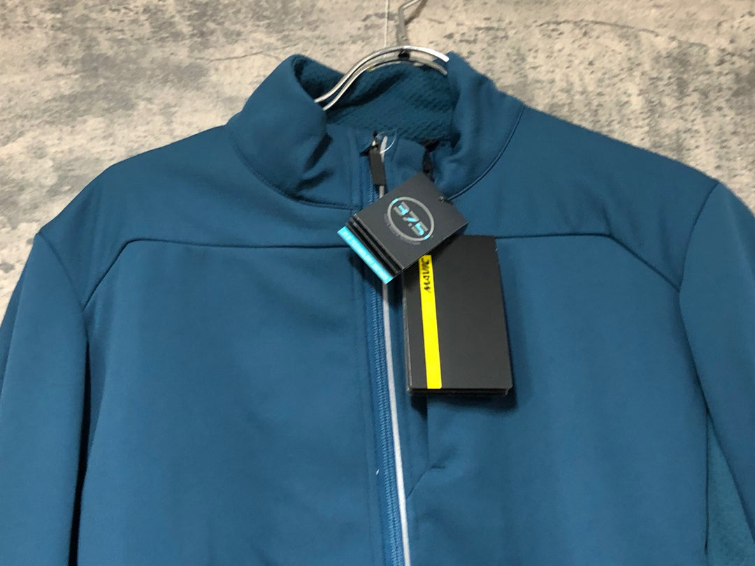 KB806 マヴィック MAVIC ESSENTIAL SOFTSHELL JACKET 長袖 サイクルジャケット 紺 L 裏起毛