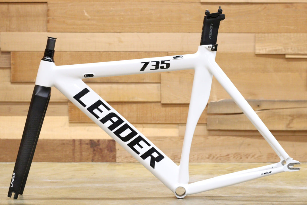 リーダーバイク LEADER BIKES 735TR XSサイズ アルミ ピストバイク フレームセット 【立川店】