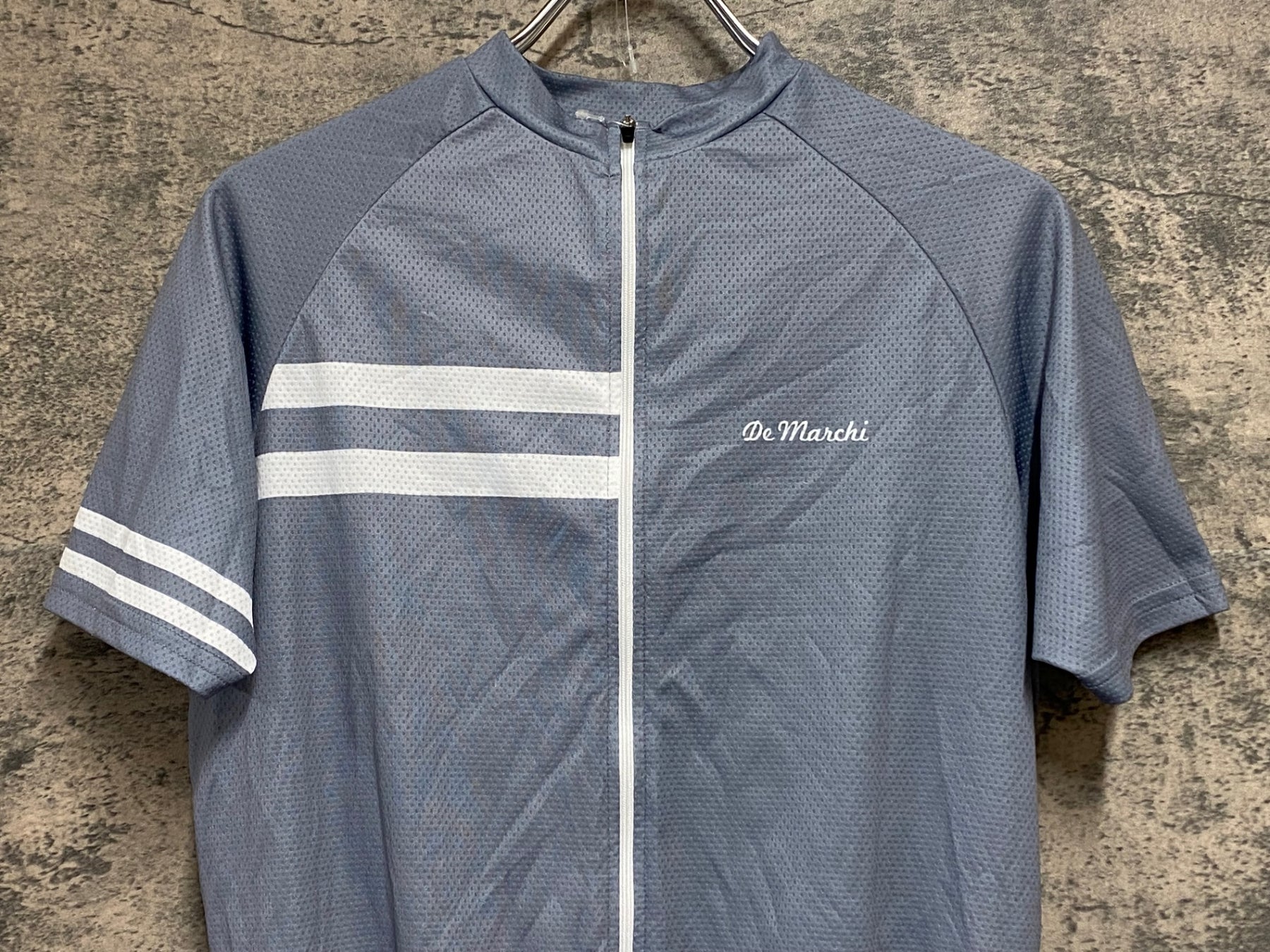 JQ824 デマルキ De Marchi 半袖 サイクルジャージ グレー M – BICI