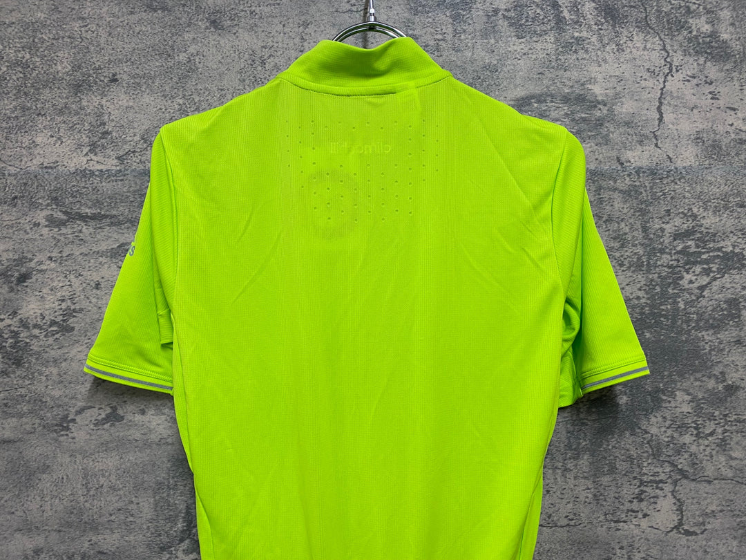 JI924 アディダス adidas 半袖 サイクルジャージ 緑 M climachill
