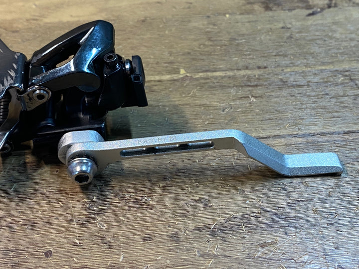 JK508 シマノ SHIMANO デュラエース DURA-ACE FD-R9100 フロントディレイラー ※削り加工 ジャンク