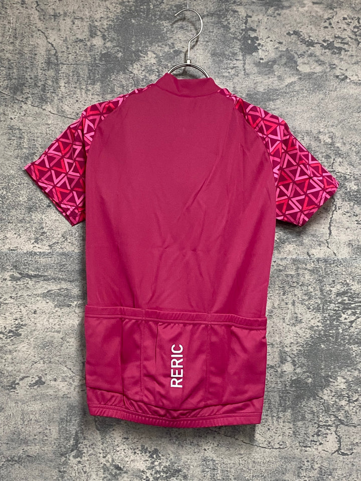 JV969 レリック reric Women's Himalia SS Jersey 半袖 サイクルジャージ ピンク S レディース