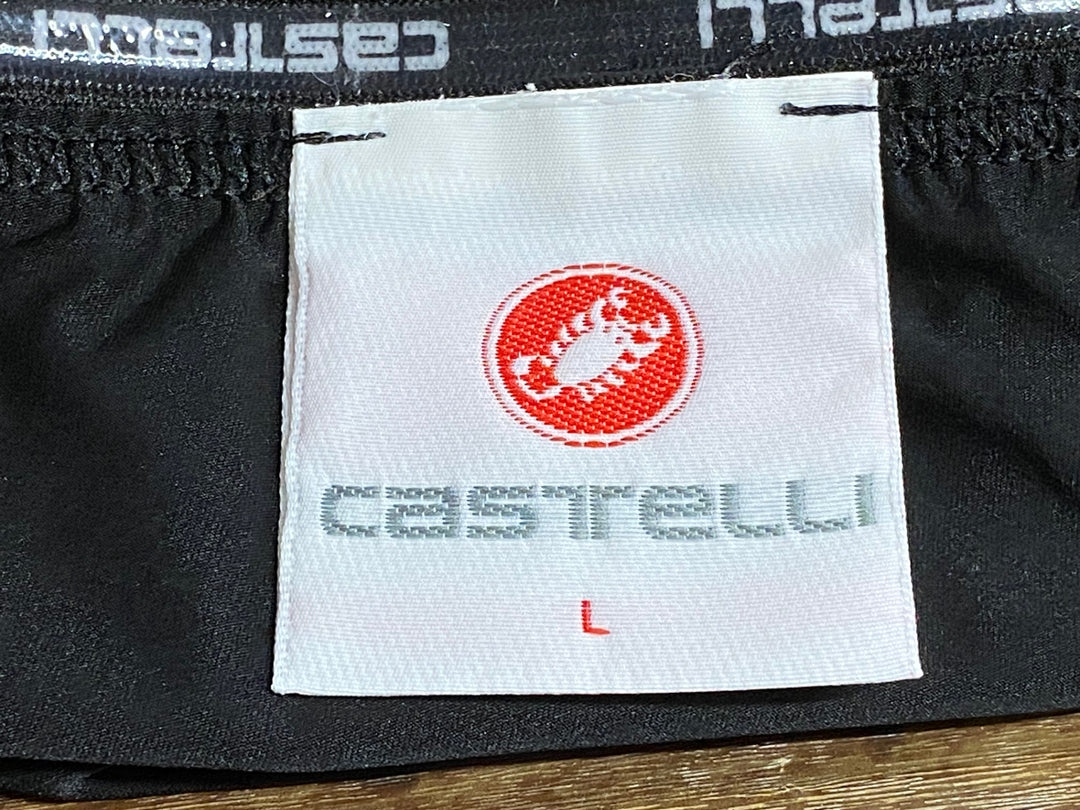 JZ332 カステリ CASTELLI アームカバー 黒 L