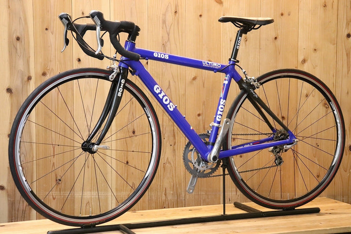 ジオス GIOS ウルティモ ULTIMO 2010年モデル 46サイズ シマノ ティアグラ 4500 9S アルミ カーボンバック ロードバイク 【芦屋店】
