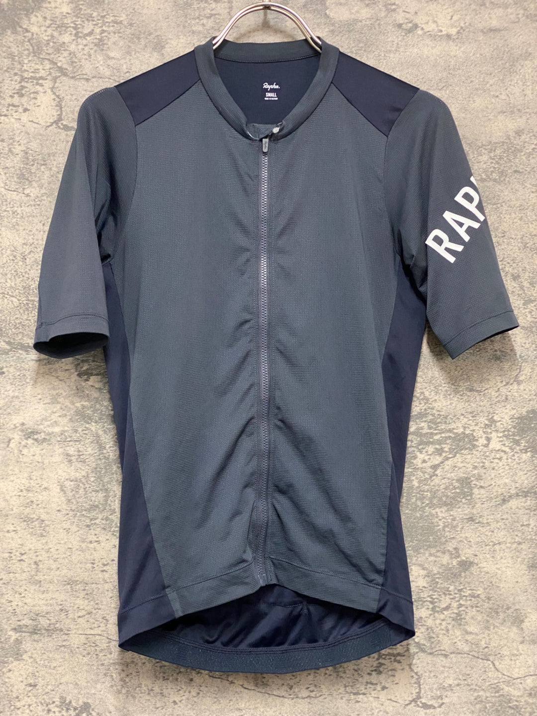 KG356 ラファ Rapha MEN'S PRO TEAM JERSEY 半袖 サイクルジャージ グレー S
