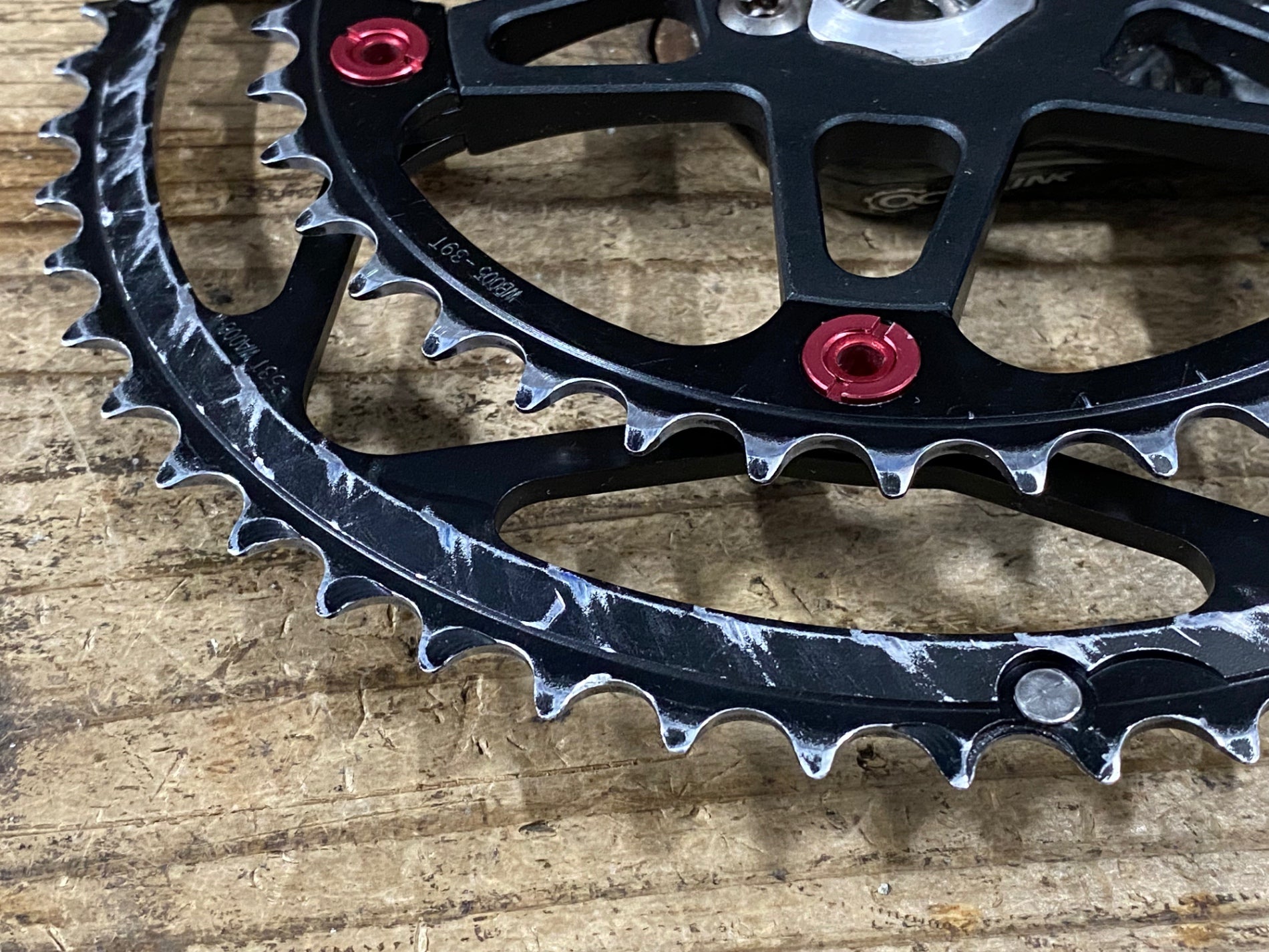 JW409 FSA カーボンプロ CARBON PRO クランクセット 170mm 53/39T 9S