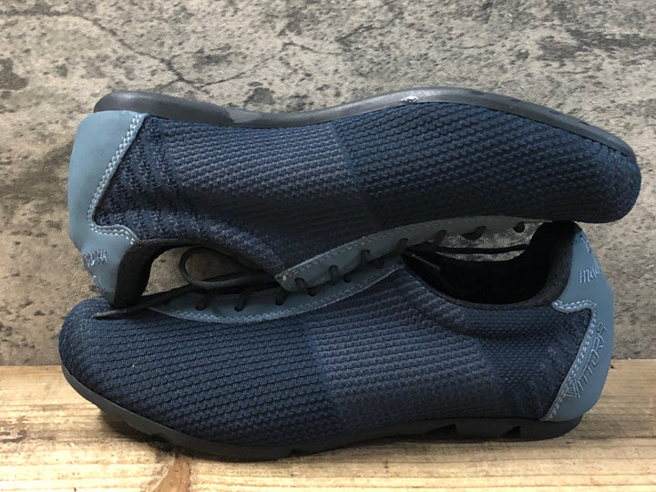 KI865 ヴィットリア VITTORIA 1976 KNIT ビンディングシューズ SPD EU41 ネイビー