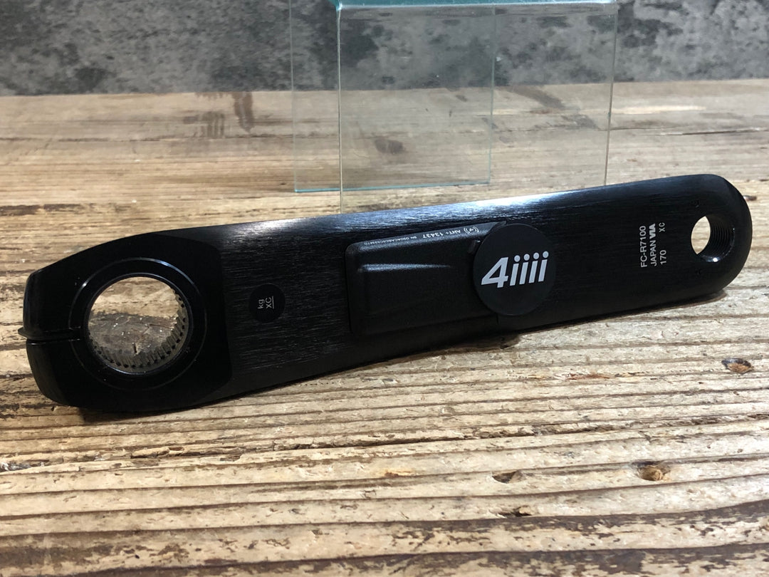 KI910 4iiii PRECISION PML300 パワーメーター シマノ SHIMANO 105 FC-R7100 クランクアーム 左 170mm 接続確認済み